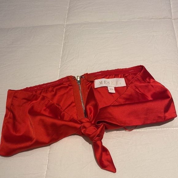 MESHKI Tie Tube Top - Picture 5 of 6